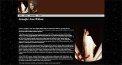 Desktop Screenshot of jenniferwilsonsoprano.com
